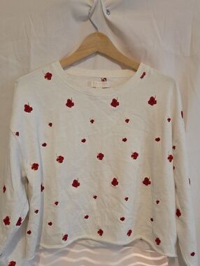 Spiritual Gangster | Mazzy Floral Embroidered Top – XL – Gently Worn